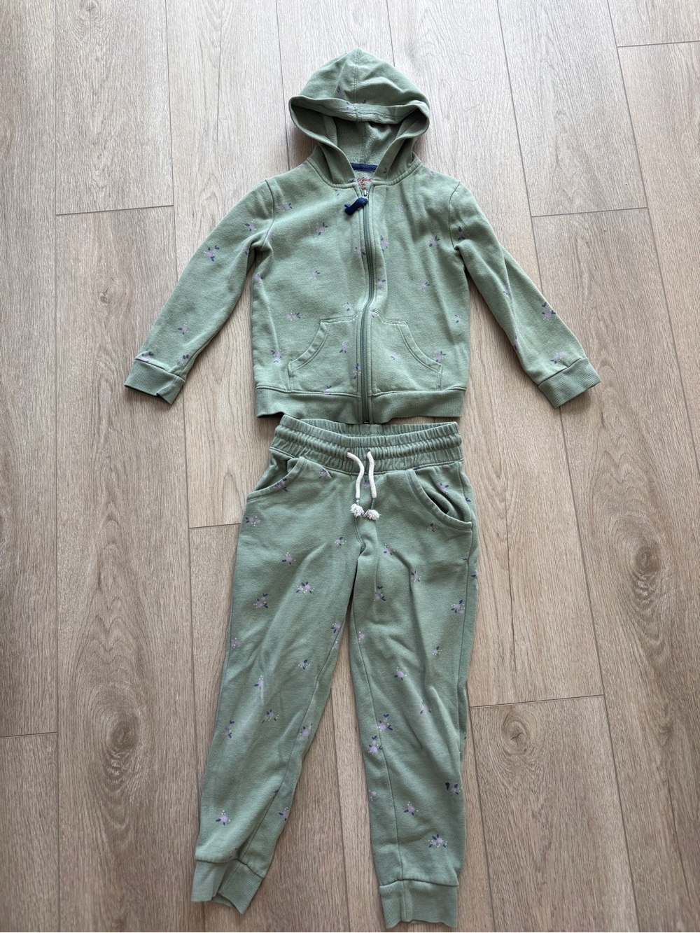 Cat & Jack Girls 2-Piece Hoodie & Jogger Set